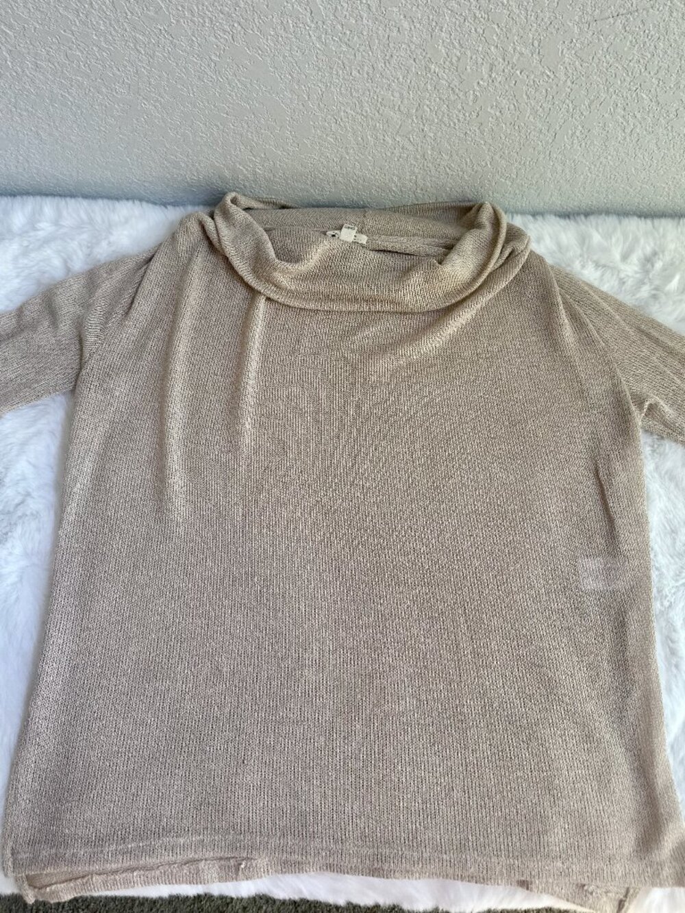 Soft Joie Women’s Cowl Neck Knit Top 🤎